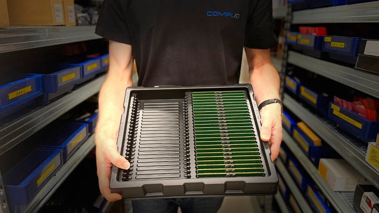 This is why there is a shortage of RAM memory and SSD storage and how Compliq still delivers