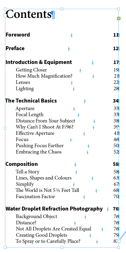 In a couple of seconds twenty page hyperlinks are auto added to a page