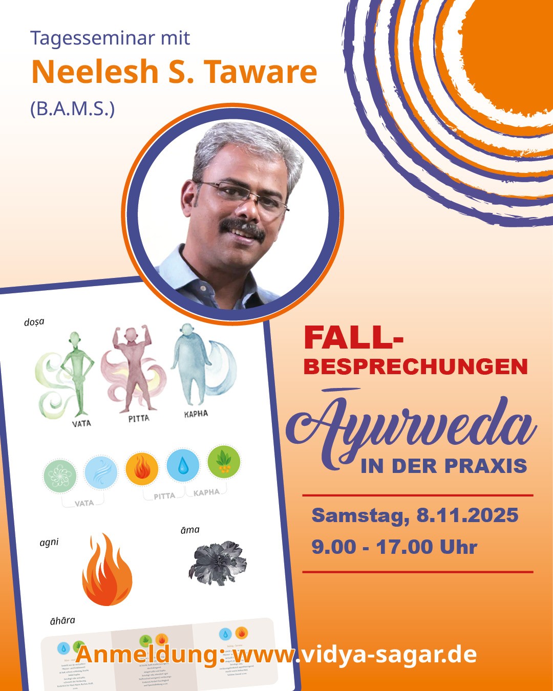 08.11.2025 Fallbesprechungen - Āyurveda in der Praxis