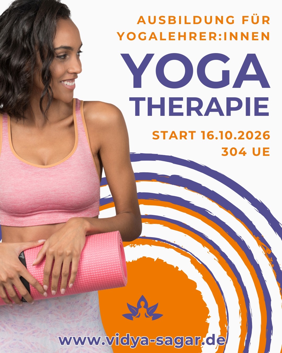 ab 16.10.2026 Yogatherapie-Ausbildung (304 UE) 