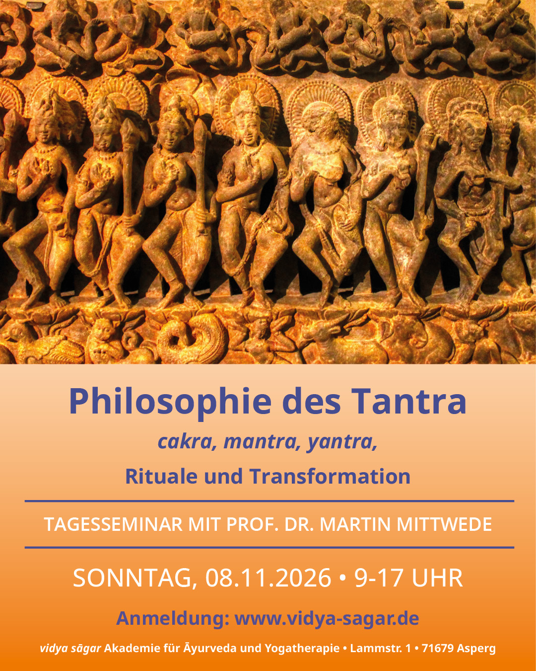 08.11.2026  Philosophie des Tantra - Cakra, Mantra, Yantra, Rituale und Transformation