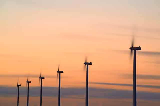 A blog post graphic titled "Navigating the RTC+B Paradigm Shift" showing an image of battery storage units, with solar panels in the background, representing energy storage and retail strategy in the ERCOT market