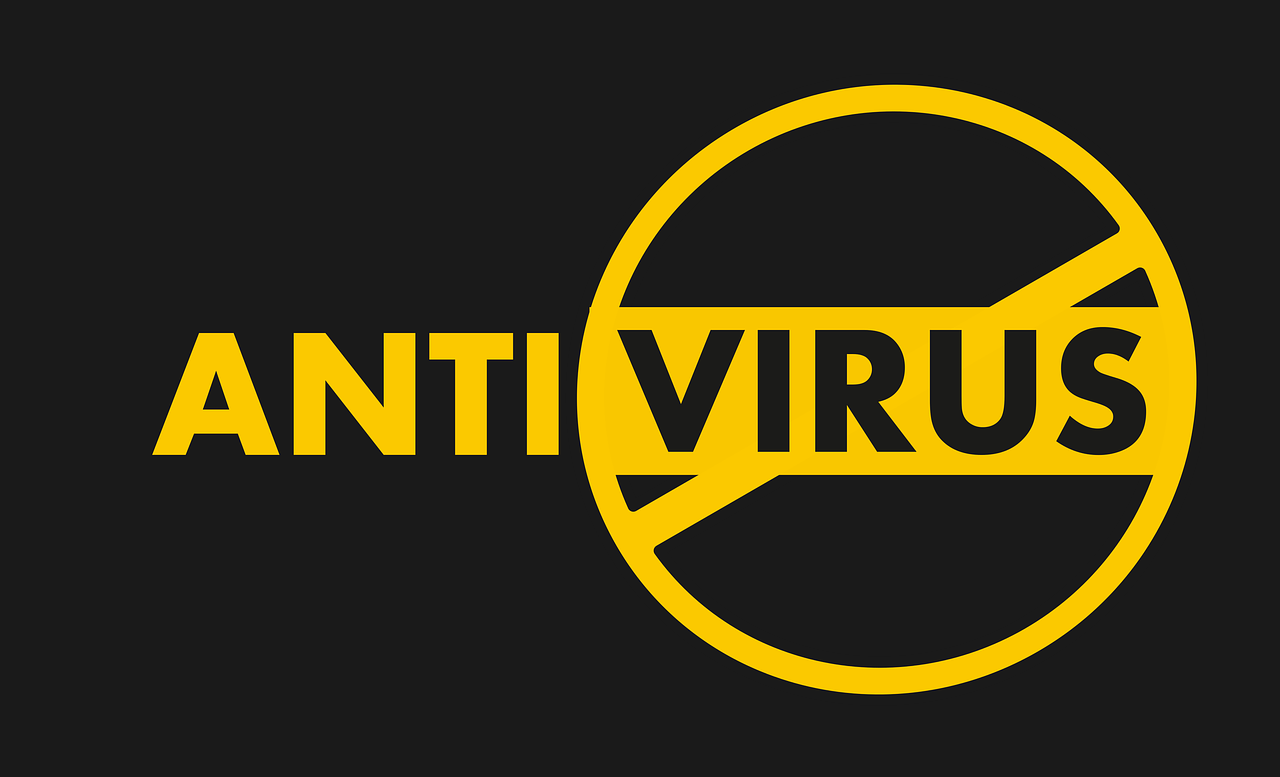 An illustration of an antivirus protection technology