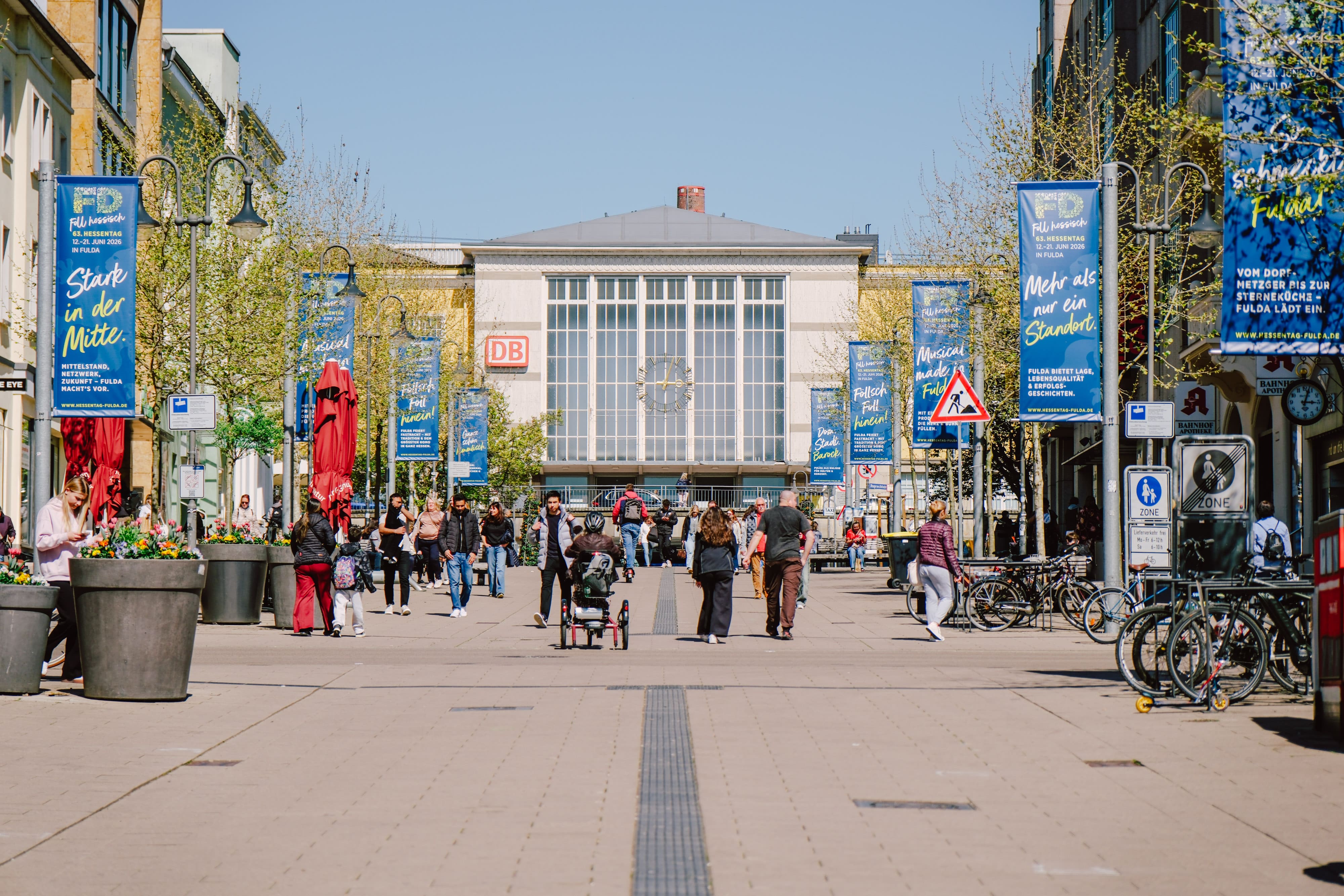Bahnhofstrasse in Fulda