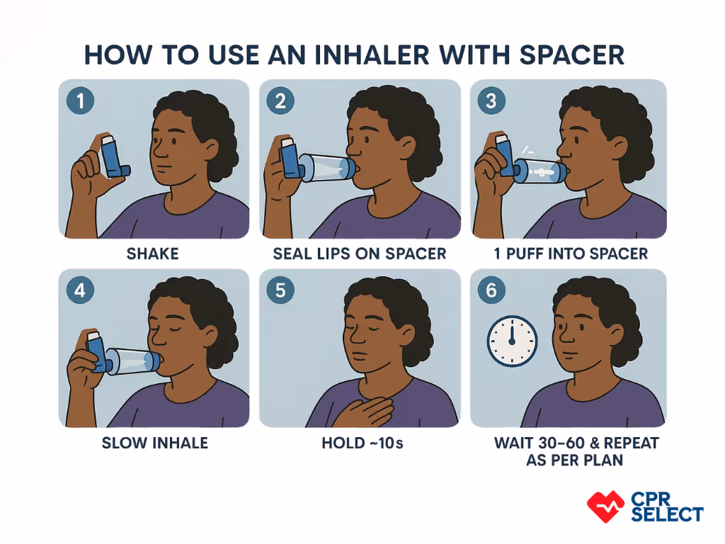 how to use an inhaler