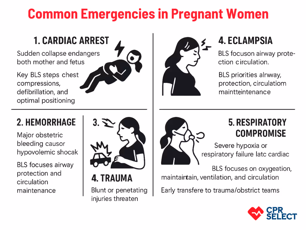 Common Emergencies in Pregnant Patients