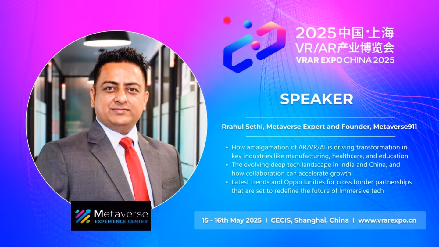 Global XR & AI Summit – Shanghai 2025