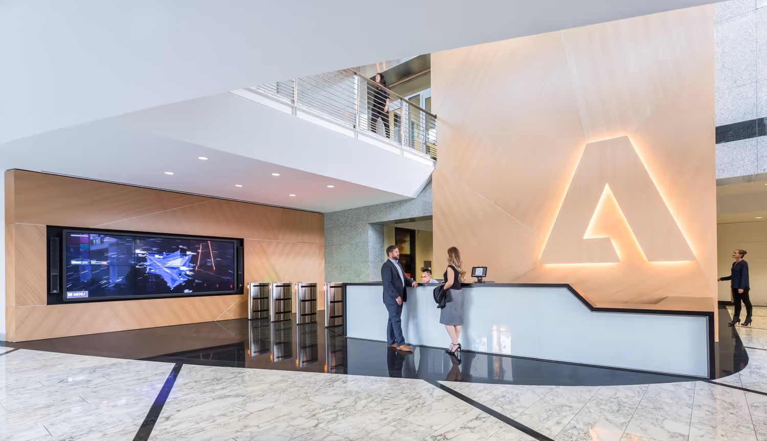 An image of an office