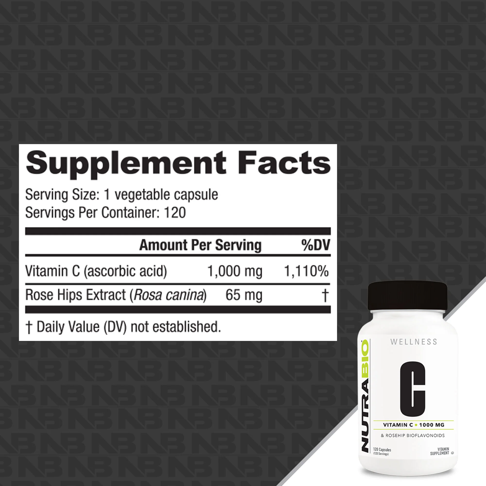 Product nutrition and supplement facts