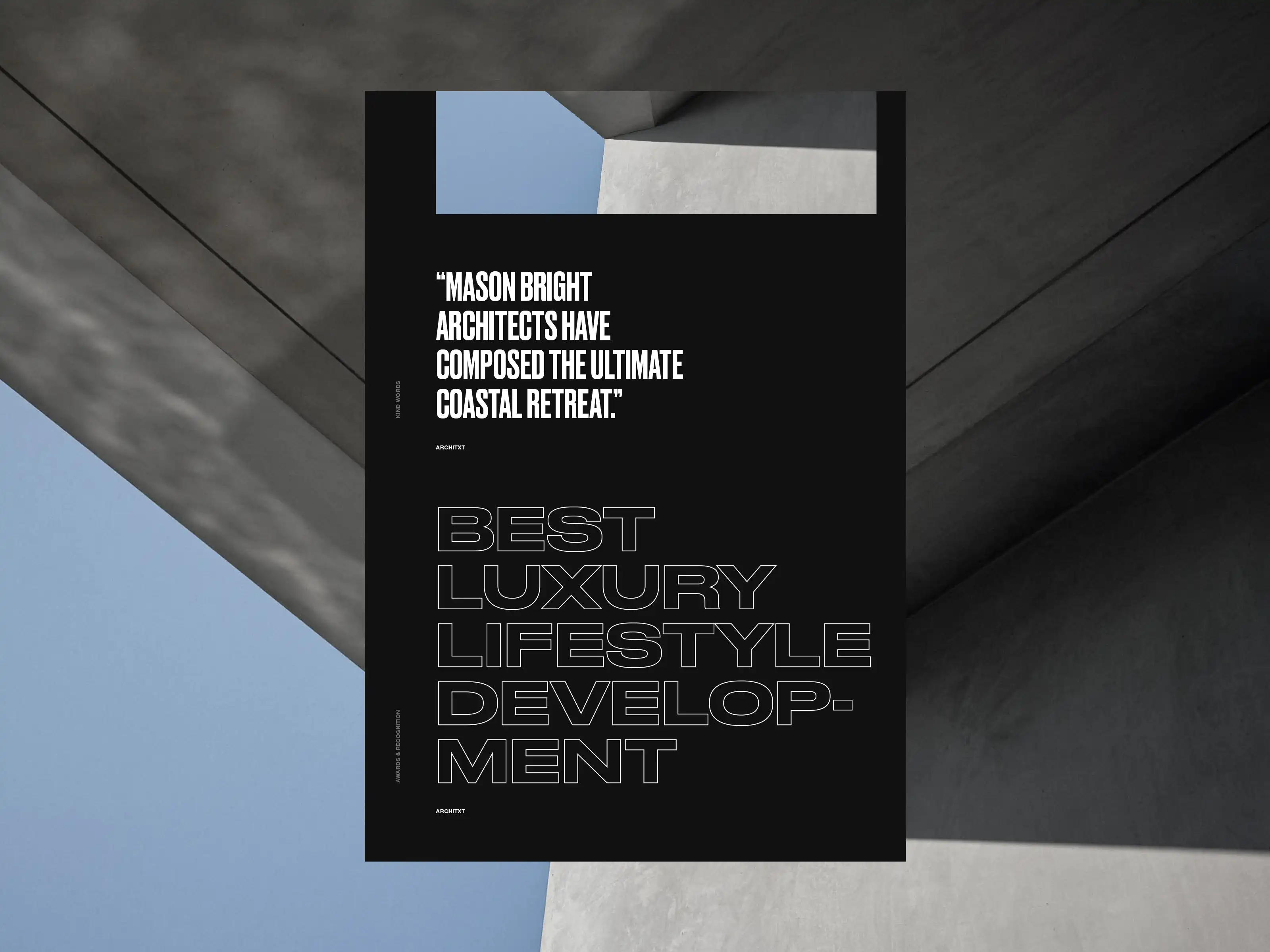 Mason Bright Architects Website Design