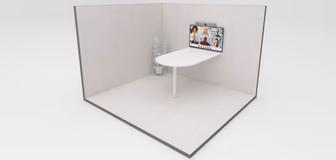 Videokonferenzsystem für kleine Besprechungsräume (Huddle Room)