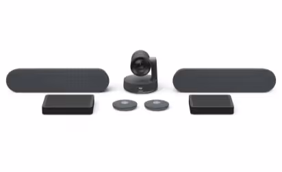 Logitech Rally mit diversen Zubehör