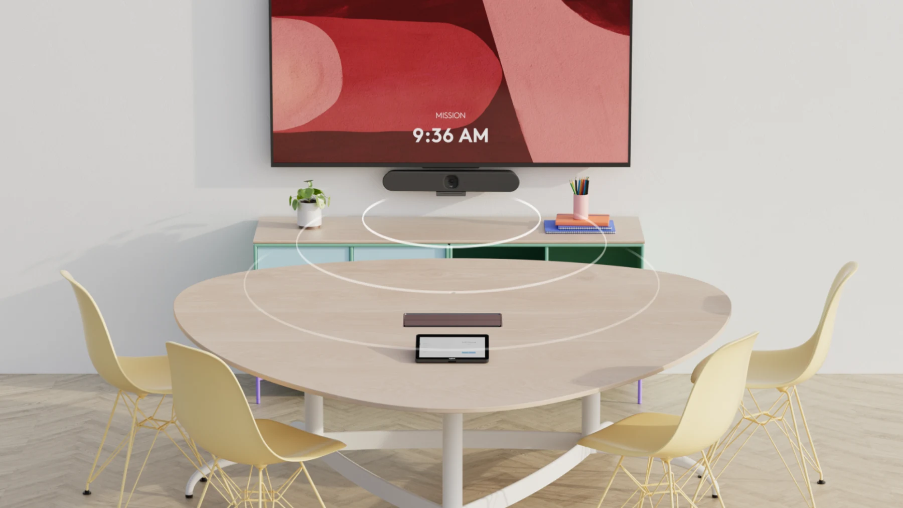 Logitech Rally bar Huddle equitable meetings audio