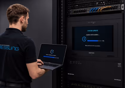 Medientechnik Wartung Update