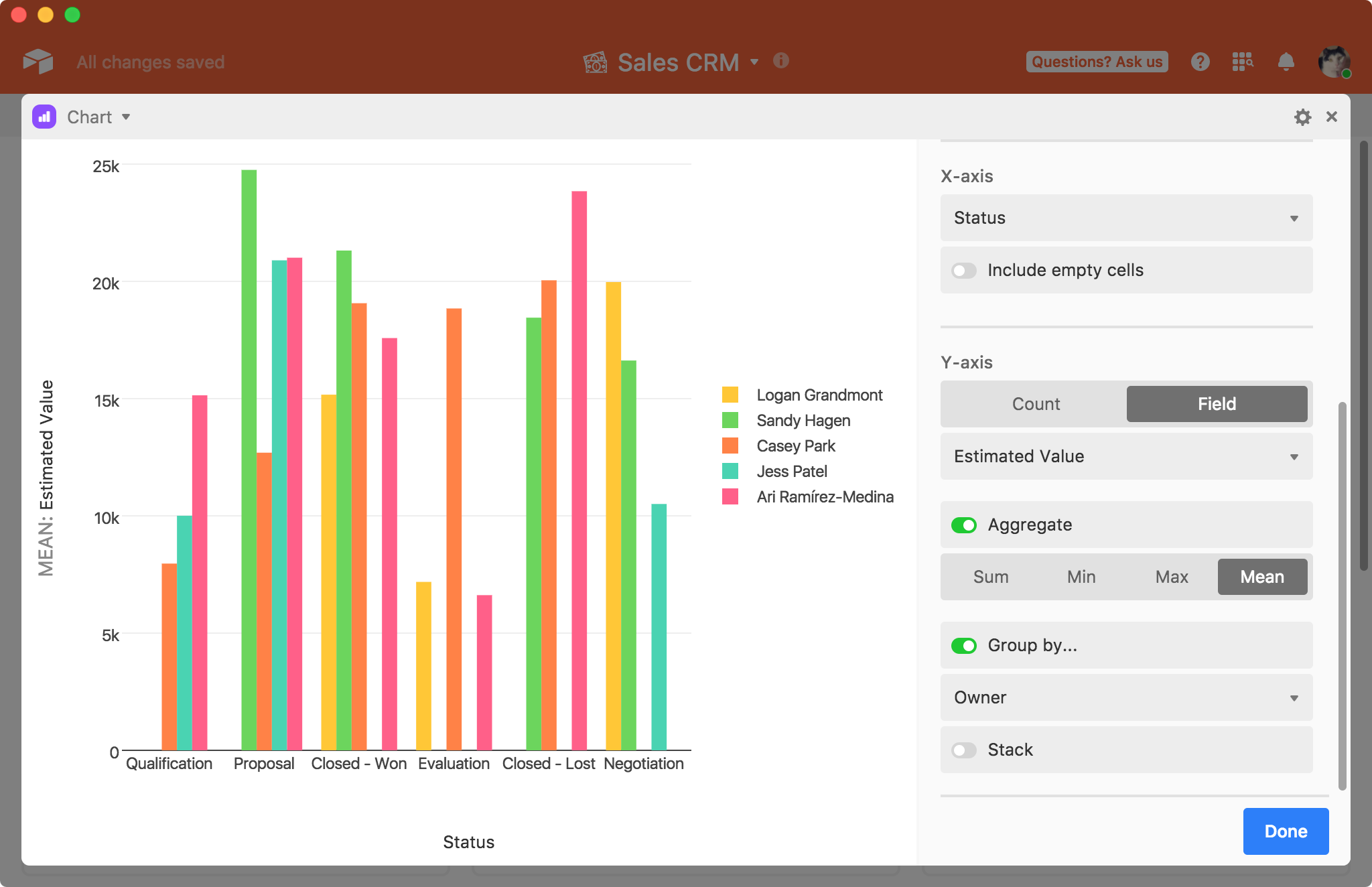 airtable sales crm image