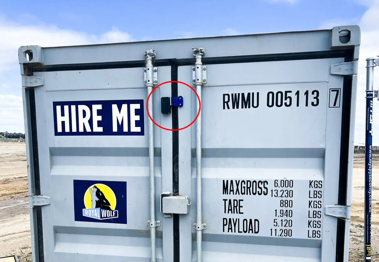 Myspy Security X-Series Shipping Container Monitoring