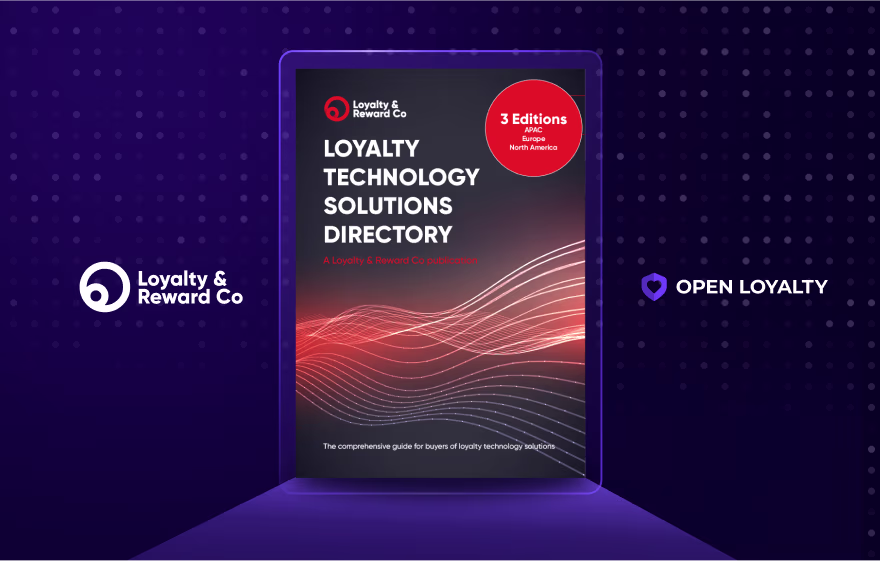 Banner about Open Loyalty in 2025 Loyalty Technology Solutions Directory