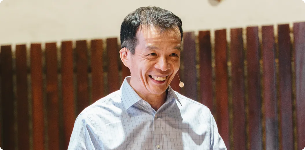 Prof. Will Chen speaking at Synthesis' Symposium