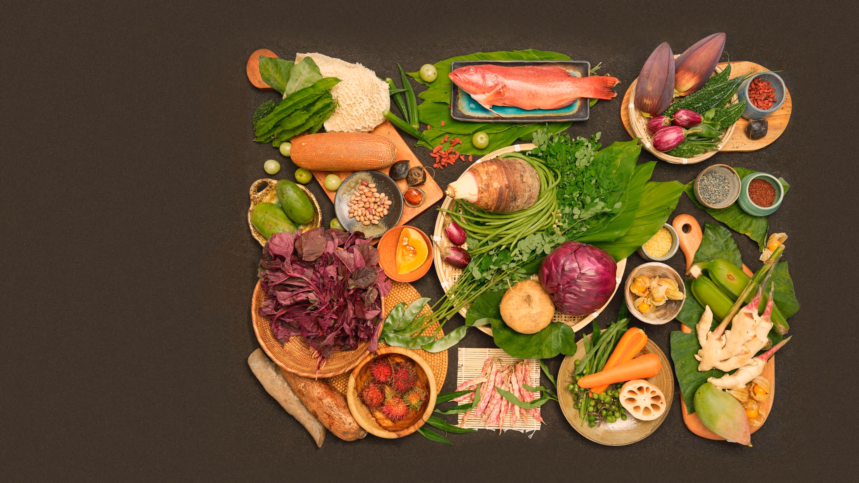 Radical Transformation food on plates