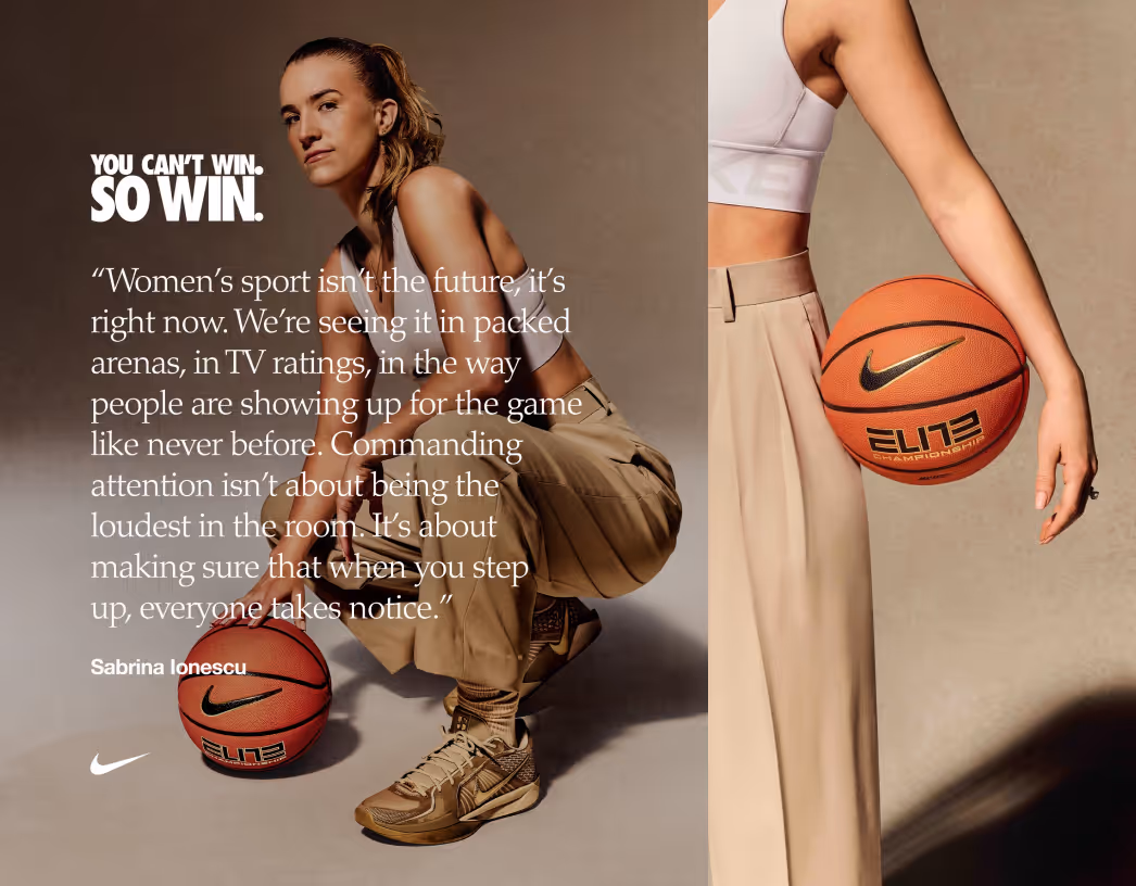 Nike's 'So Win' campaign