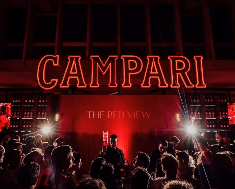Campari red room