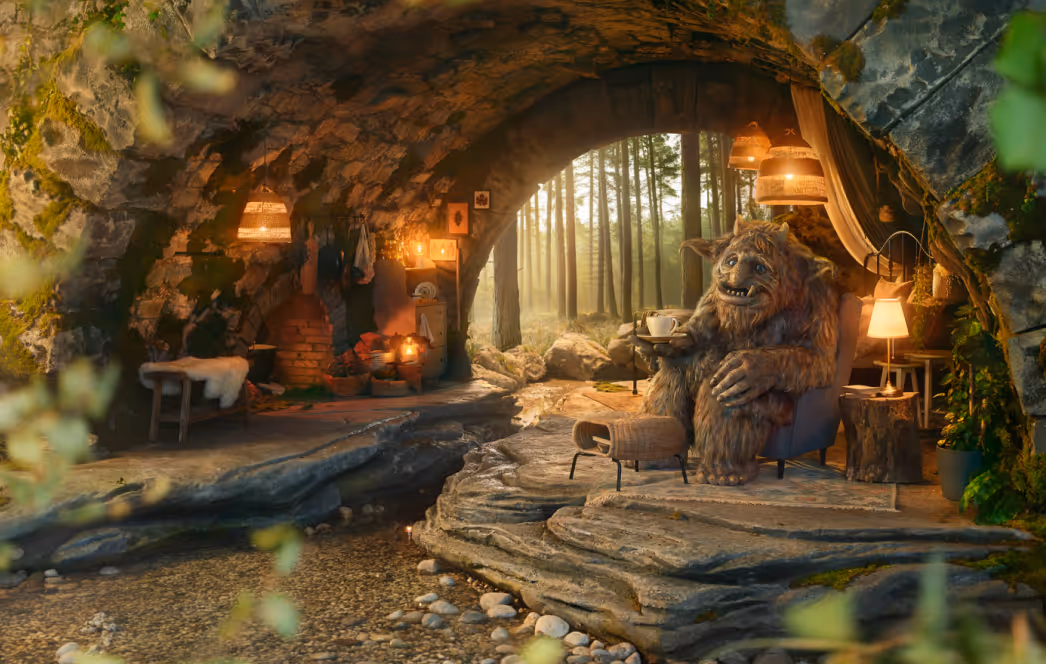 IKEA Troll installation