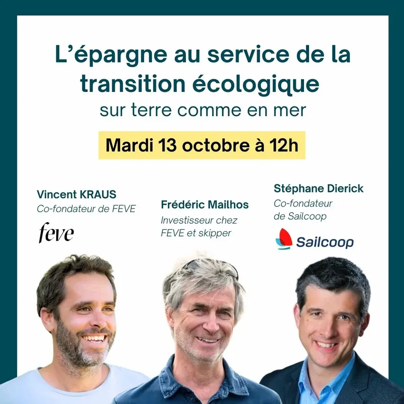 L’épargne au service de la transition écologique  sur terre comme en mer