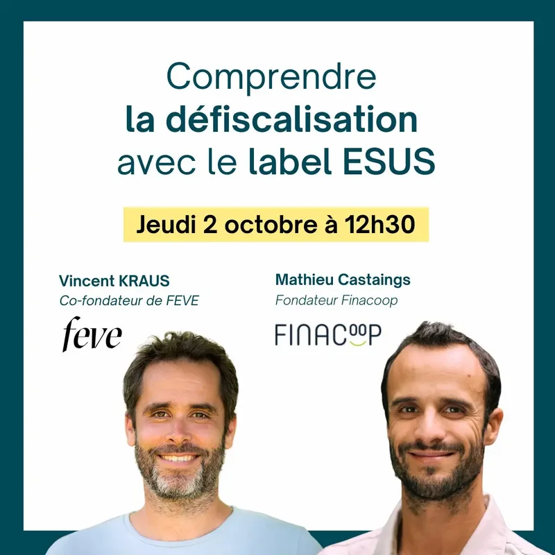 Comprendre la défiscalisation avec le label ESUS