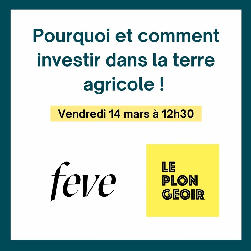 Pourquoi et comment investir dans la terre agricole ! [Le plongeoir]