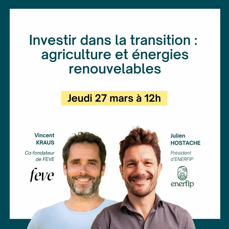 Investir dans la transition :  agriculture et énergies renouvelables