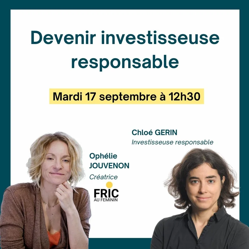 Devenir investisseuse responsable