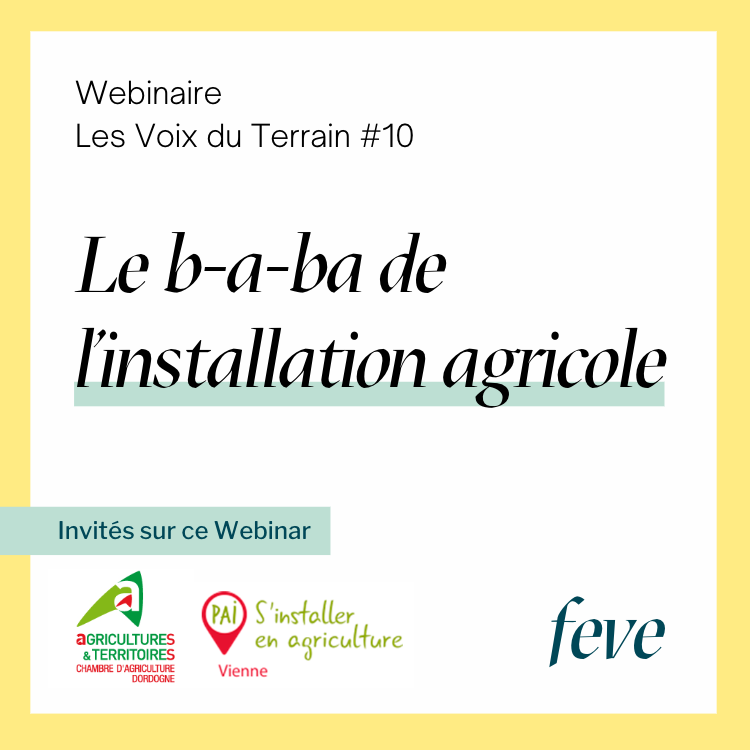 Le b-a-ba de l'installation agricole
