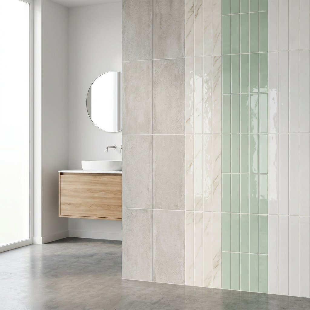 Wandtegels materialen: afwerking, keuze en plaatsing