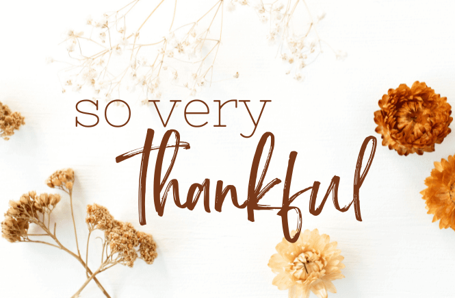 Be Thankful for Your Health and Fitness