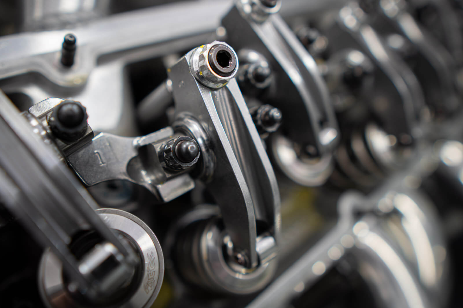 Image of tools and parts rocker arms