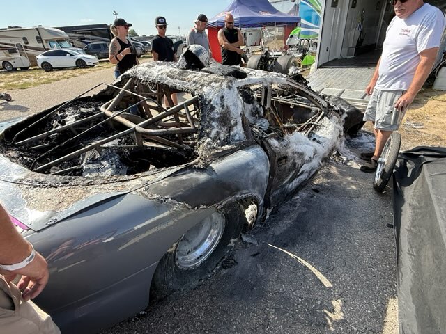 Doug Watts Burned Car - Right