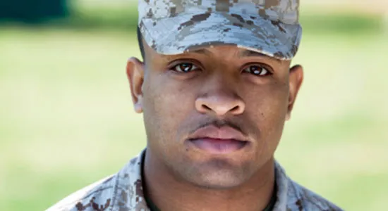 thousand yard stare