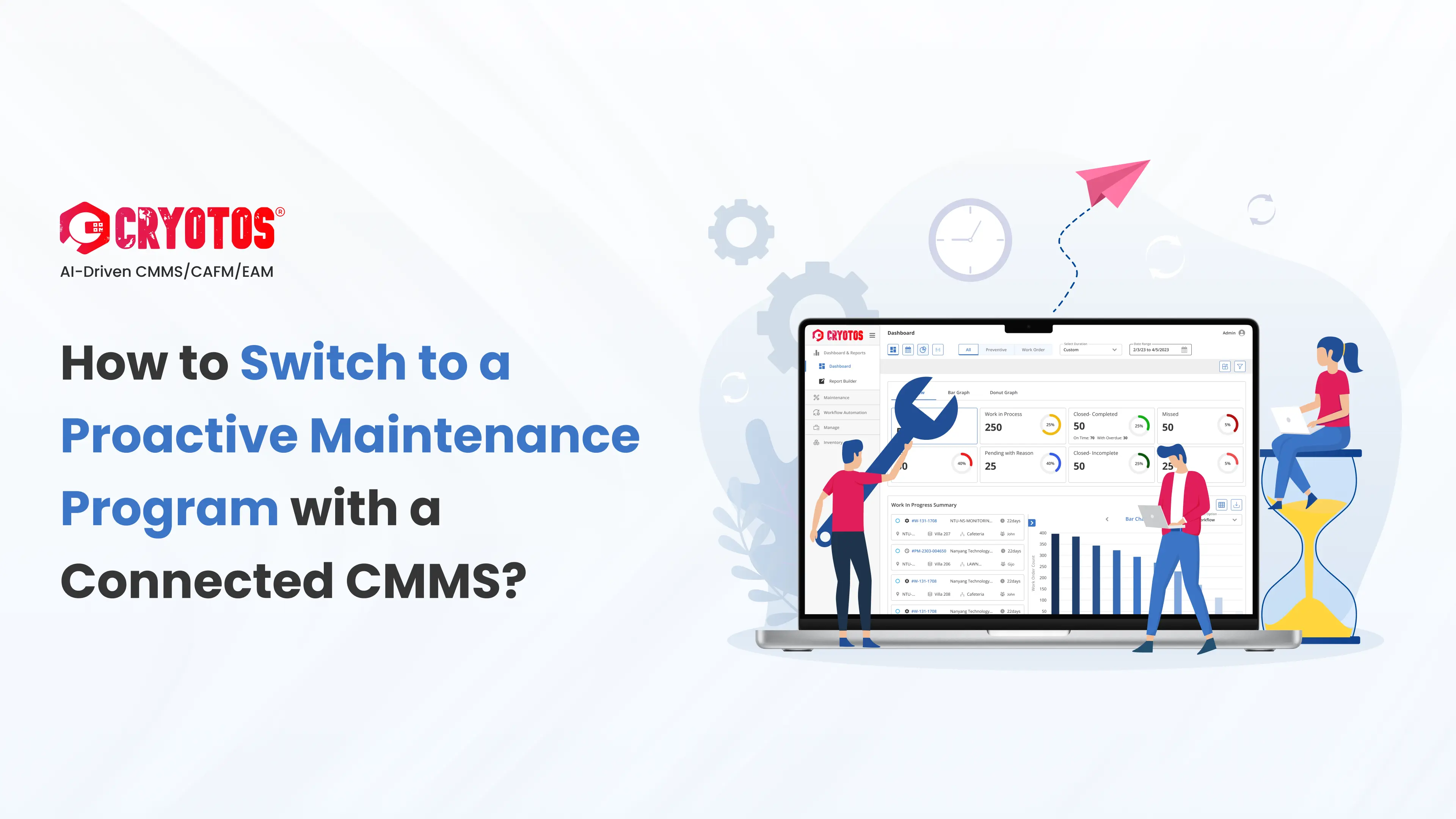How to Switch to a Proactive Maintenance Program with a Connected CMMS?