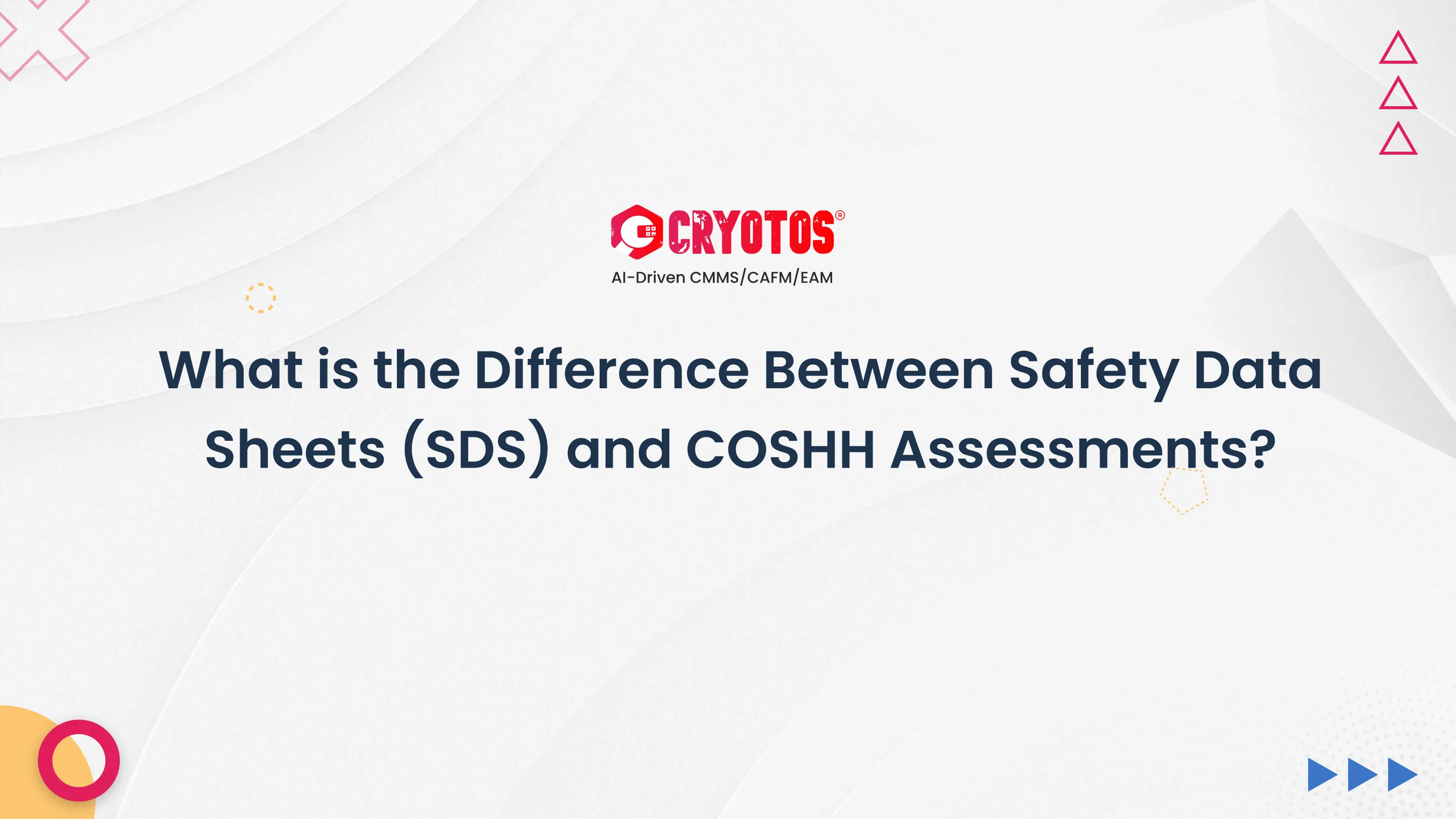 What is the Difference Between Safety Data Sheets (SDS) and COSHH Assessments?