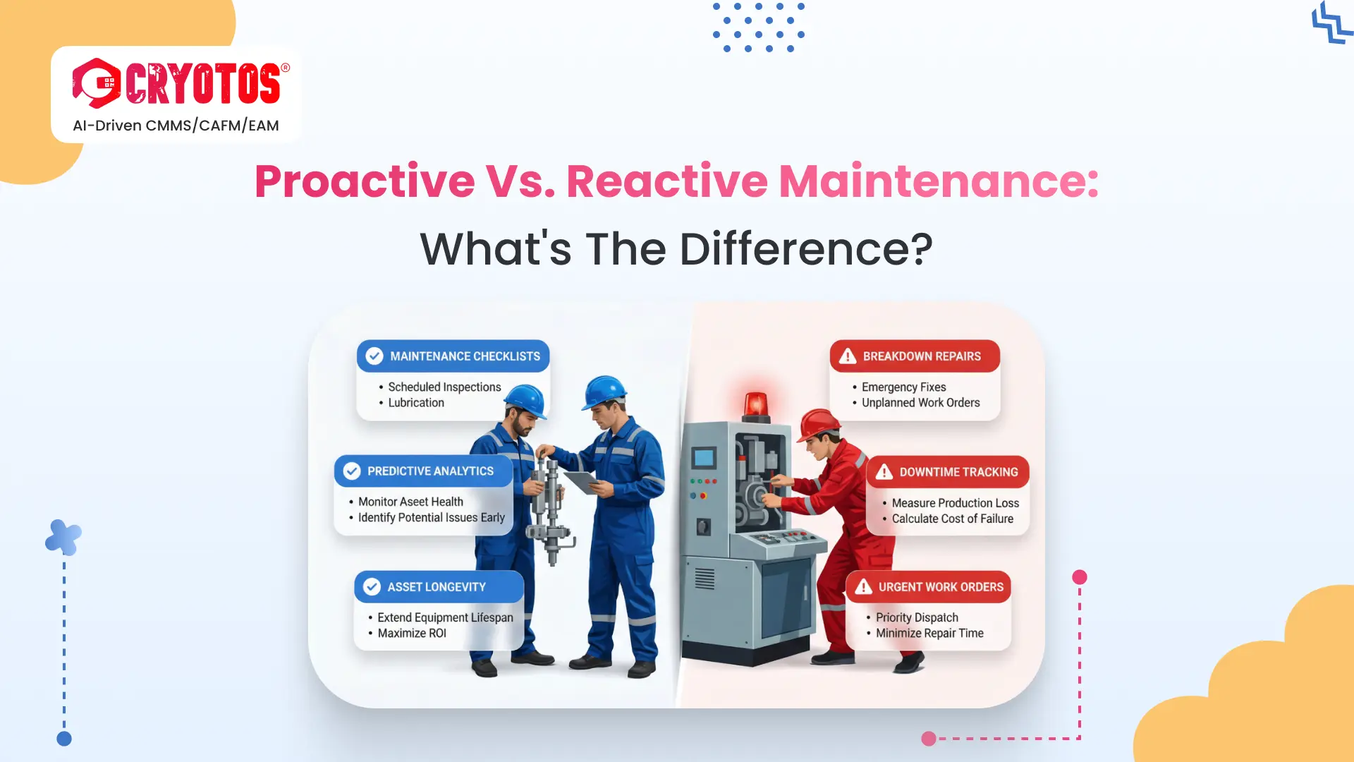 Proactive Vs. Reactive Maintenance: What's The Difference?