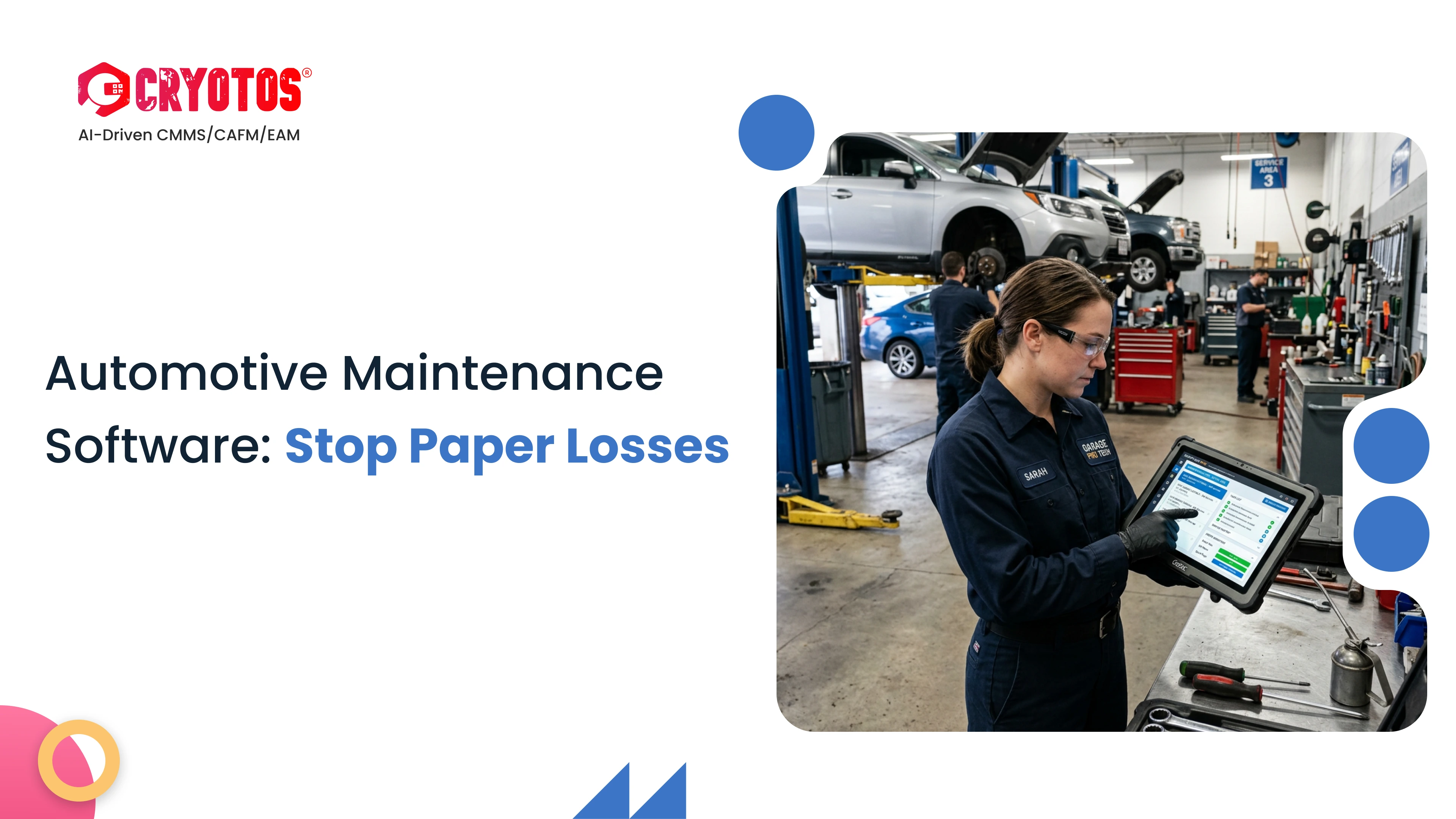 Automotive Maintenance Software: Stop Paper Losses