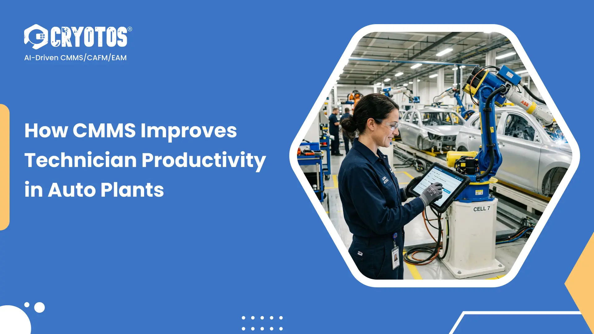 How CMMS Improves Technician Productivity in Automotive Plants