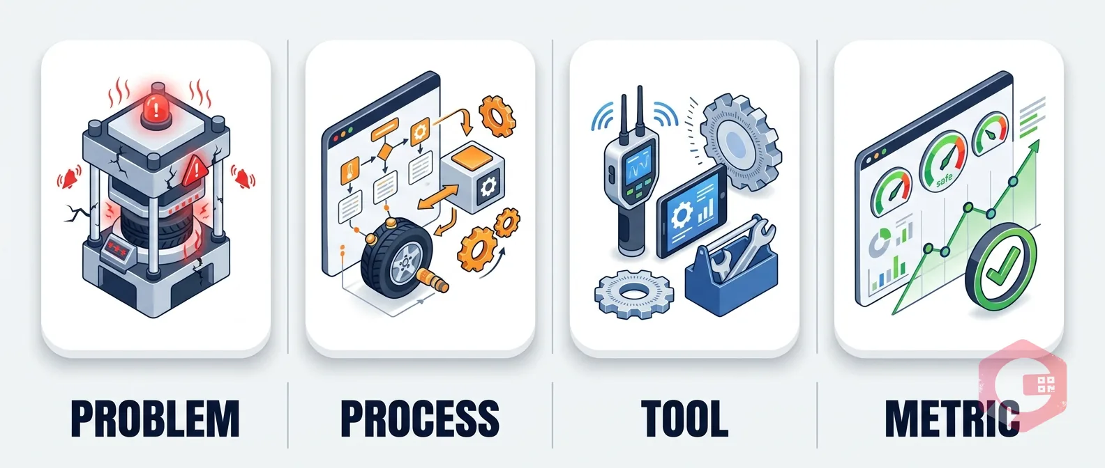 Predictive Maintenance for Tyre Manufacturing Equipment — problems grid