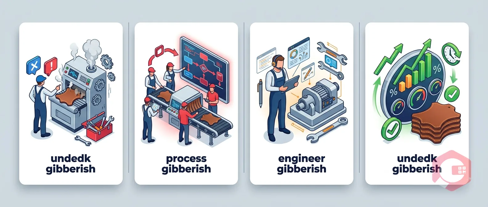 Digitizing Maintenance Operations in the Leather Industry — problems grid
