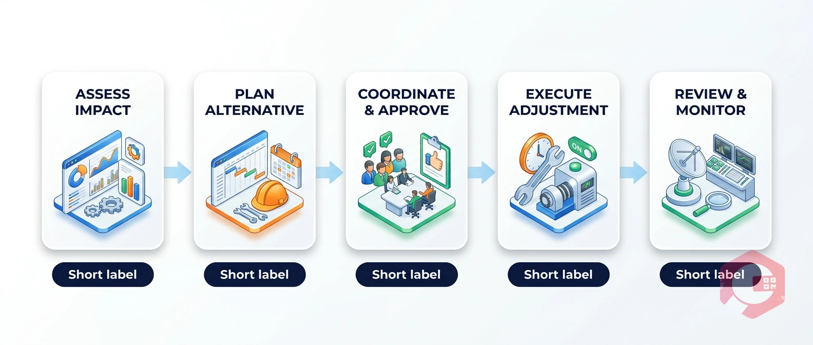 How to Prepone or Postpone Schedule Maintenance Without Disrupting Operations — workflow
