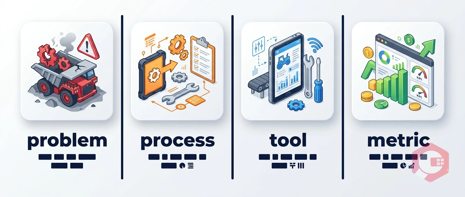 Mobile CMMS for Mining — problems grid