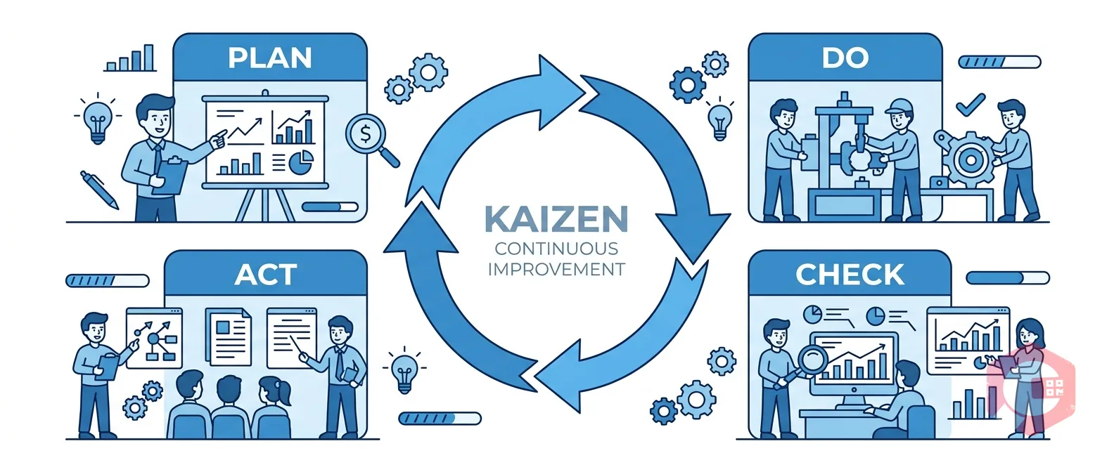 Kaizen Continuous Improvement Examples — lifecycle