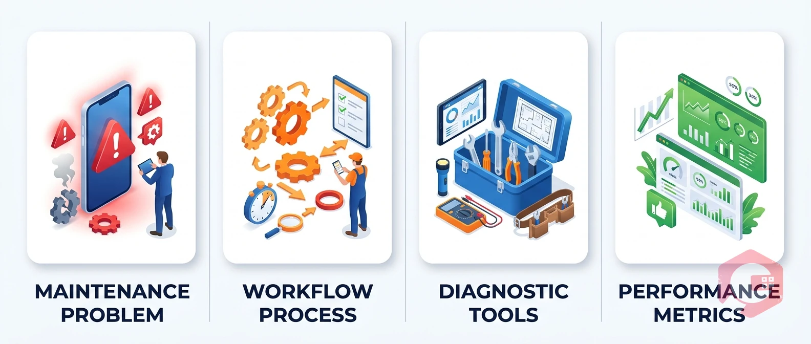 Mobile Maintenance Management — problems grid