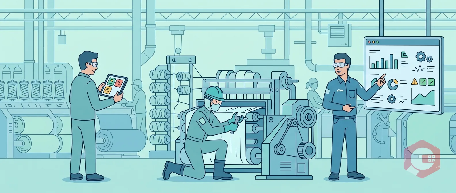Predictive Maintenance in the Textile Industry — scenario