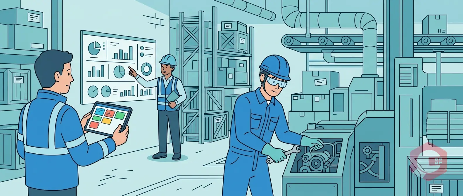 Permit to Work in Warehouse — scenario